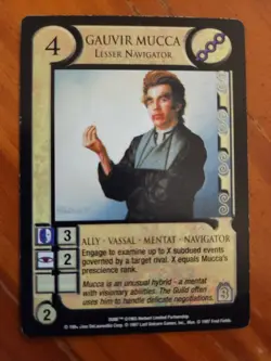 dune trading cards singles - Eye of the Storm - CCG - 1997 - Allies and rares - Image 2