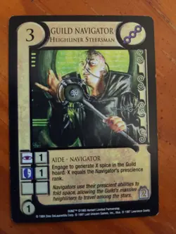 dune trading cards singles - Eye of the Storm - CCG - 1997 - Allies and rares - Image 3