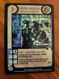 dune trading cards singles - Eye of the Storm - CCG - 1997 - Allies and rares - Image 5