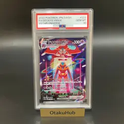 PSA 10 Deoxys Vmax 222/172 Special Art Rare 2022 Pokemon Card Japanese - Image 1