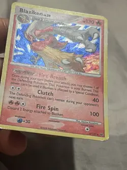 Blaziken - 3/127 - Holo Rare Platinum Base DP Set - Pokemon Card - MP - Image 3