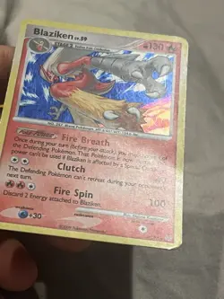 Blaziken - 3/127 - Holo Rare Platinum Base DP Set - Pokemon Card - MP - Image 4
