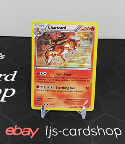 Charizard Legendary Treasures 19/113 Holo Rare LP Pokemon Card T1 - Image 1