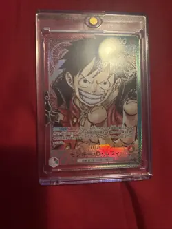 Japanese One Piece Card Game Monkey D. Luffy Parallel OP01-003 Nm - Image 1