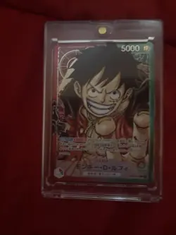 Japanese One Piece Card Game Monkey D. Luffy Parallel OP01-003 Nm - Image 3