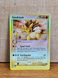 Sandslash 21/100 EX Sandstorm Reverse Holo Rare Pokemon Card TCG - Image 1