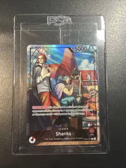 SHANKS OP09-001 Promo Card Holo PSA Limited Edition 2025 MAG One Piece | Sealed - Image 1