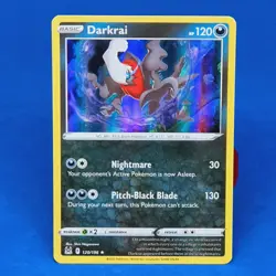 Darkrai Holo Rare 120/196 Lost Origin Pokemon Card Tcg Ccg 2022 - Image 1