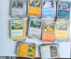 Pokemon Card Lot 100 Official TCG Cards - 5 Holo's - 1 EX GX V MEGA Included - Image 3