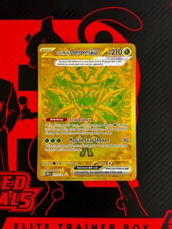Teal Mask Ogerpon EX Hyper Rare PRE 177/131 Prismatic Pokemon TCG Gold English - Image 5