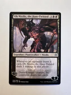 Ob Nixilis, the Hate-Twisted - MTG War of the Spark - NM - Image 1