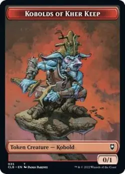 Kobolds of Kher Keep / Treasure - Token - NM - Battle for Baldur's Gate - Image 1