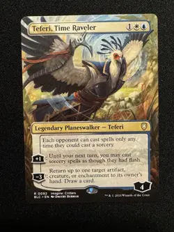 Teferi, Time Raveler (Borderless) Commander: Bloomburrow - Image 1