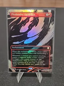 Firebender Ascension (Borderless) Avatar: The Last Airbender Foil - Image 1
