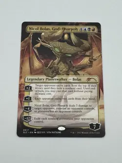 Nicol Bolas God-Pharaoh (Borderless) SLC Secret Lair 30th Anniversary MTG NM - Image 1
