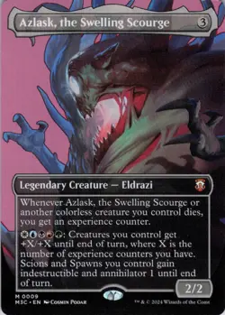 MTG Azlask, the Swelling Scourge (Borderless) (9) | NM | Modern Horizons 3 {M3C} - Image 1