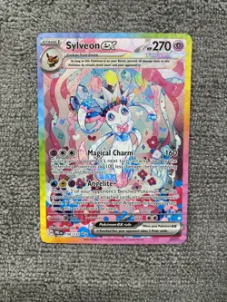 Sylveon ex 156/131 Prismatic Evolutions Special Illustration Rare Pokemon MINT - Image 1
