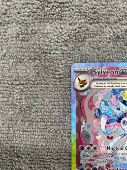 Sylveon ex 156/131 Prismatic Evolutions Special Illustration Rare Pokemon MINT - Image 4
