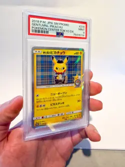 2018 Pokemon Gentlemanly Pikachu Japanese SM Promo Pokemon Center Tokyo DX - Image 3