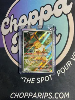 Pokemon Prismatic Evolutions Eevee Full Art Black Star Promo Holo Sealed #173 - Image 1