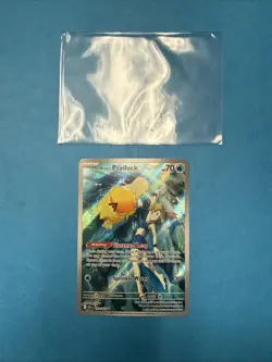 Misty’s Psyduck 193/182 Illustration Rare - Pokemon TCG - Holo Rare - NM - Image 1