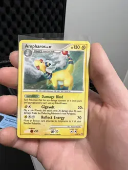 Ampharos (#1/127) - Reverse Holofoil DP - Platinum NM Pokemon - Image 1