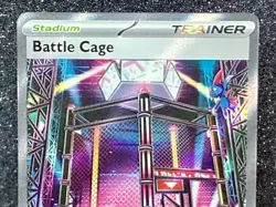 Battle Cage (116/094) ~ Mint/NM [Phantasmal Flames 2025] Full Art Pokemon TCG - Image 2