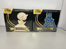 Pokemon Mega Evolution Elite Trainer Box ETB Set of 2 Sealed - Image 1