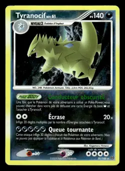 Tyranocif 30/100 Holo Diamant Perle Tempete carte Pokemon FR - Image 1