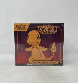 Pokemon TCG Scarlet & Violet Obsidian Flames Factory Sealed Elite Trainer Box - Image 1