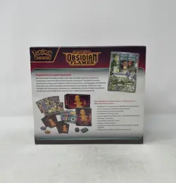 Pokemon TCG Scarlet & Violet Obsidian Flames Factory Sealed Elite Trainer Box - Image 3