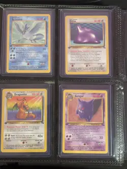 1st Edition Fossil 100% Complete Master Set 62/62 1999 Pokemon NM Condition! - Image 5