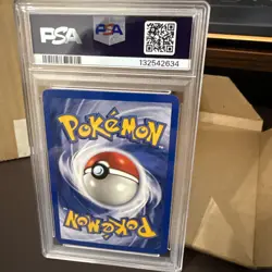 1999 POKEMON JUNGLE #3 FLAREON HOLO PSA 8 NM-MT - Image 2