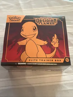 Pokemon: Scarlet & Violet 3: Obsidian Flames Elite Trainer Box - 9 Packs 🔥🔥 820650853913 - Image 1