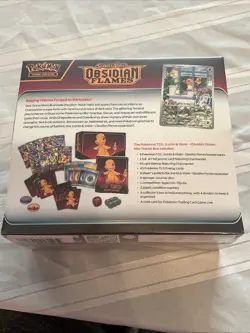 Pokemon: Scarlet & Violet 3: Obsidian Flames Elite Trainer Box - 9 Packs 🔥🔥 820650853913 - Image 2