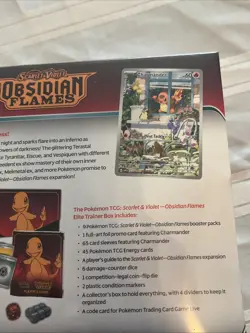 Pokemon: Scarlet & Violet 3: Obsidian Flames Elite Trainer Box - 9 Packs 🔥🔥 820650853913 - Image 3