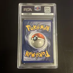 1999 POKEMON BASE SET 1ST EDITION #8 MACHAMP-HOLO PSA 7 - Image 2