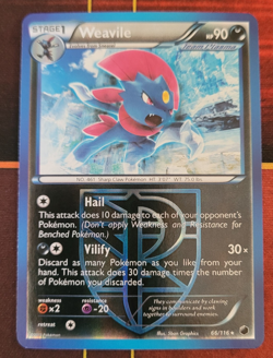 Weavile - Team Plasma - 66/116 - Reverse Holo - Plasma Freeze - Pokemon - Image 1