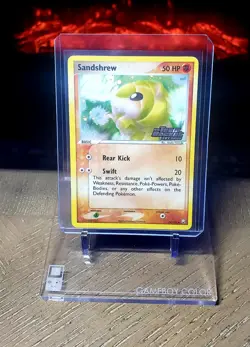 Pokemon EX TEAM ROCKET RETURNS REVERSE HOLO SANDSHREW 74/109 LP!!! - Image 1