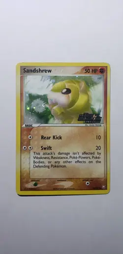 Pokemon EX TEAM ROCKET RETURNS REVERSE HOLO SANDSHREW 74/109 LP!!! - Image 5