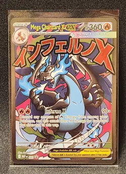 Mega Charizard X EX MEP023 - Pokemon TCG - Mega Evolution UPC Promo - Mint - Image 1