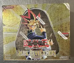 Yugioh Dark Revelation Volume 1 Booster Box Factory Sealed W/crease - Image 1