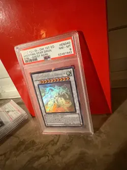 Yu-Gi-Oh! Shooting Star Dragon - Ghost Rare 1st Edition - PSA 8 - STBL - Image 2