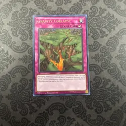 Yugioh Gravity Collapse VASM-EN030 Rare 1st Ed - Image 1