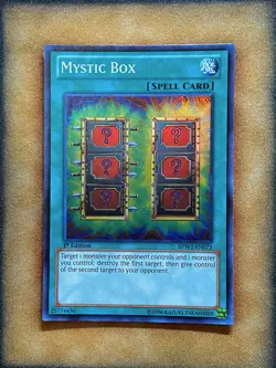 Yugioh Mystic Box BPW2-EN073 Super Rare 1st Ed LP - Image 1