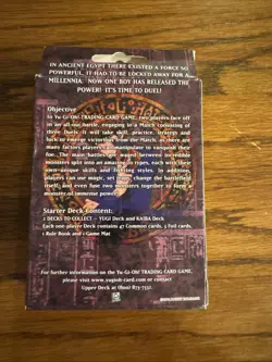1996 Yu-Gi-Oh Kaiba Starter Deck Unlimited Brand New Factory Sealed - Image 3