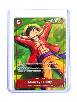 Monkey.D.Luffy ST21-014 Character Alt Art ONE PIECE ST EX Gear 5 ST21 ENGLISH - Image 3