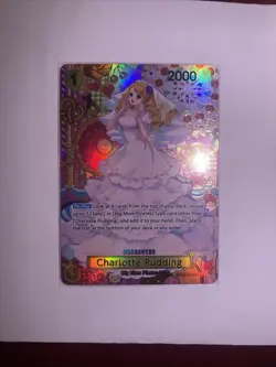 One Piece Charlotte Pudding OP03-112 Pillars of Strength Alternate Art SP - Image 1