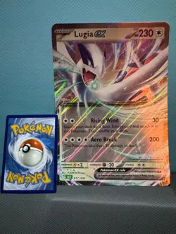 Pokemon TCG CLV 017/034 Lugia ex Classic Collection Card Jumbo Oversized - Image 1
