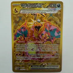 Pokemon TCG Charizard EX Obsidian Flames Holo Hyper Rare Card 228/197 LP - Image 1